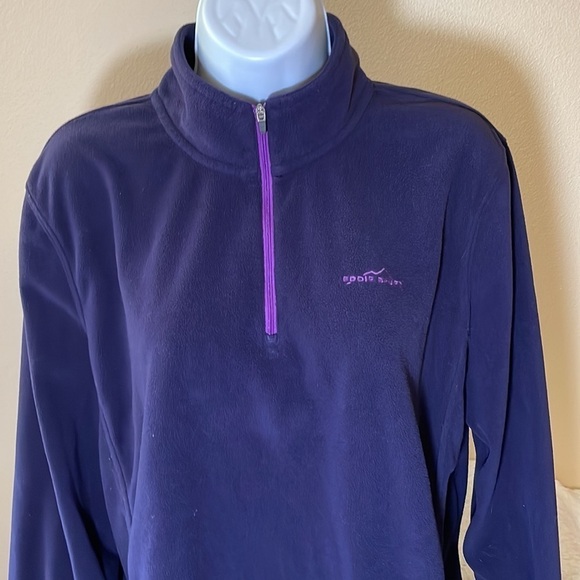Eddie Bauer Fleece Pullover Size XL - Picture 2 of 9